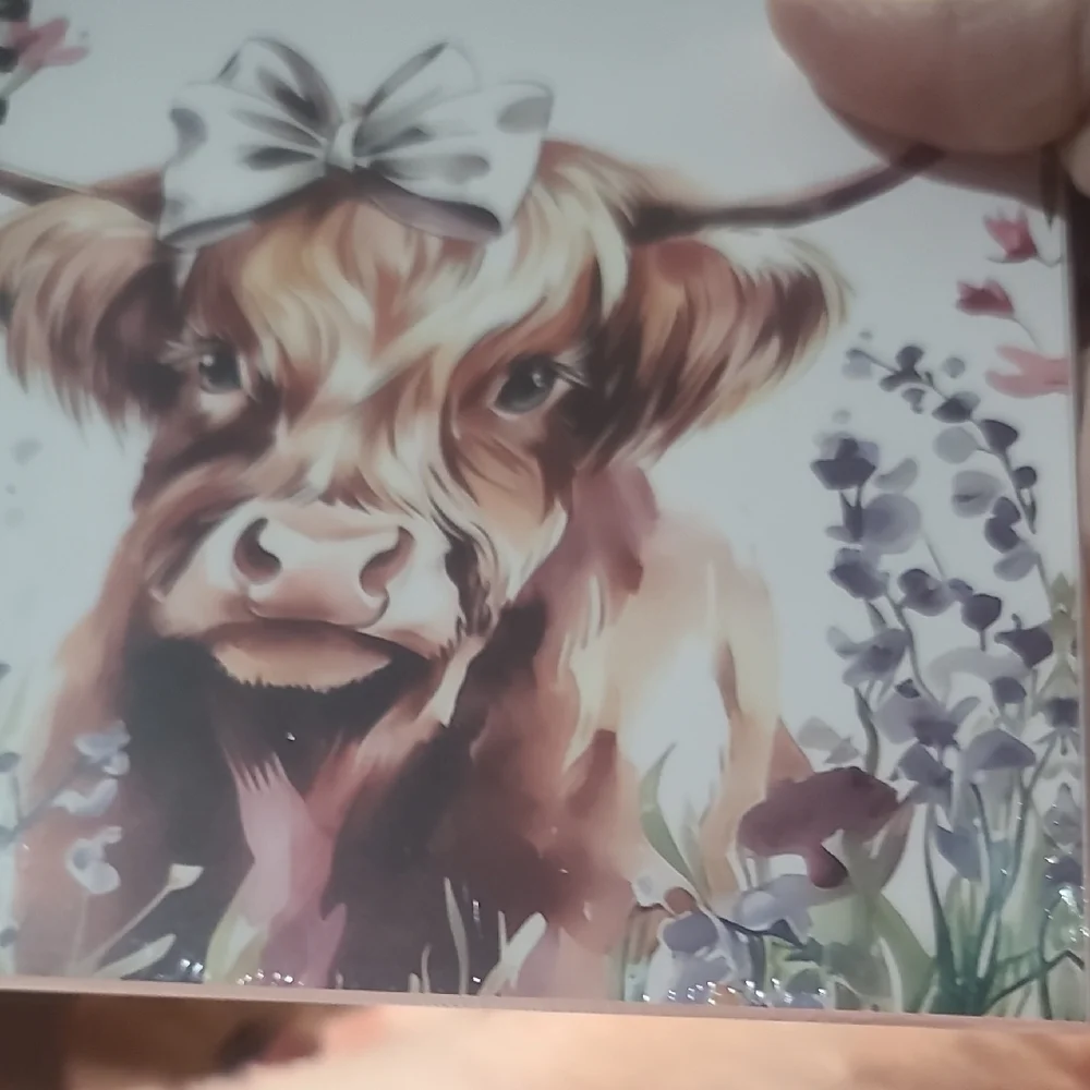 2026 Monthly Planner with Cow Design